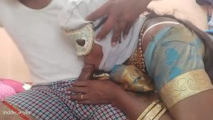 suhagrat video mask blowjob