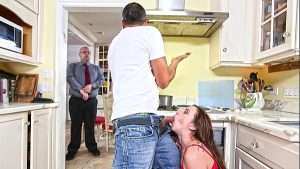xxxmovie kitchen blowjob