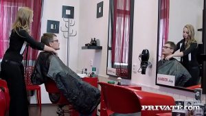 uncutmaza hairdresser lady