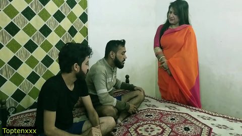 threesome sex! malkin aunty sexy hindi xxx