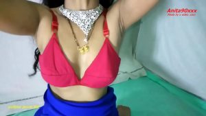 dewar ne bhabhi ko choda chudai blue saree me desi