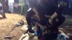 guy fucks girl outdoors