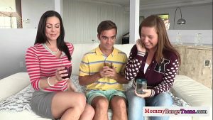 mature women made love with young man